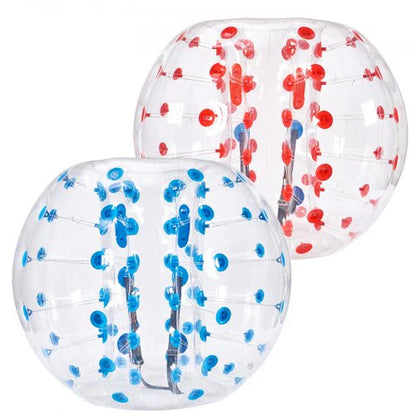 VEVOR Inflatable Bumper Balls 2-Pack, 5FT/1.5M Body Sumo Zorb Balls for Teen & Adult, 0.8Mm Thick PVC Human Hamster Bubble Balls for Outdoor Team Gaming Play, Bumper Bopper Toys for Garden, Yard, Park